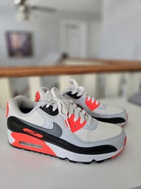 Nike Air Max 90 GTX Infrared Gore-Tex White Size 6 Mens